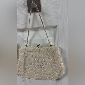 Vintage "RICHERE" Beaded Purse Evening Bag 1960's Hand Made in Japan (bag7)